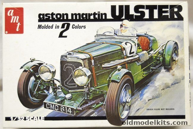 AMT-Matchbox 1/32 Aston Martin Ulster - 1935 Targa Abruzzo Winner (Matchbox Molds), 2020 plastic model kit